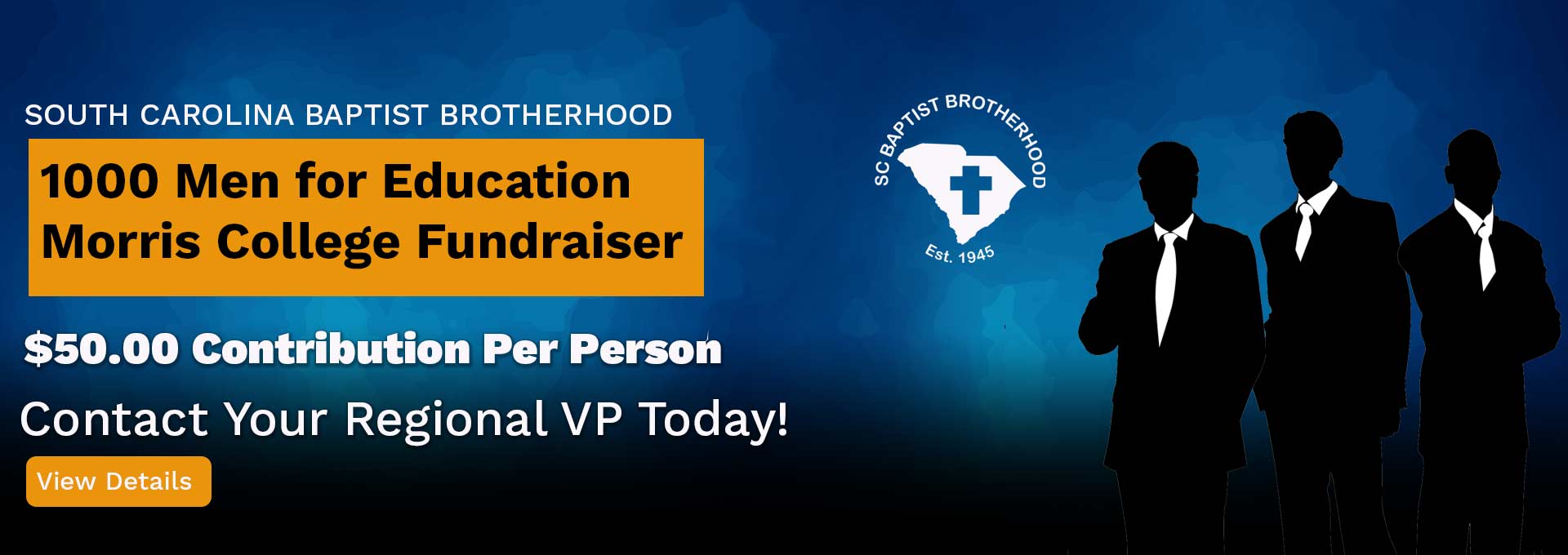 1000 Men for Education Fundraiser