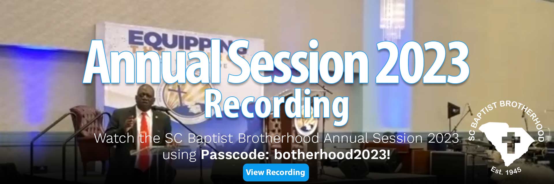 Annual Session Recording